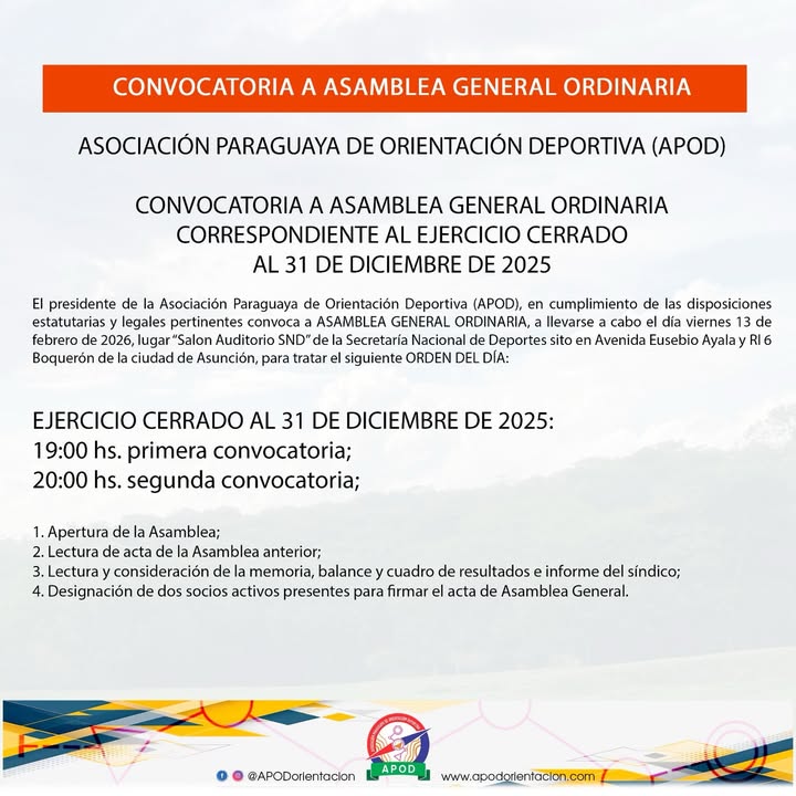 Asociación Paraguaya de Orientación Deportiva