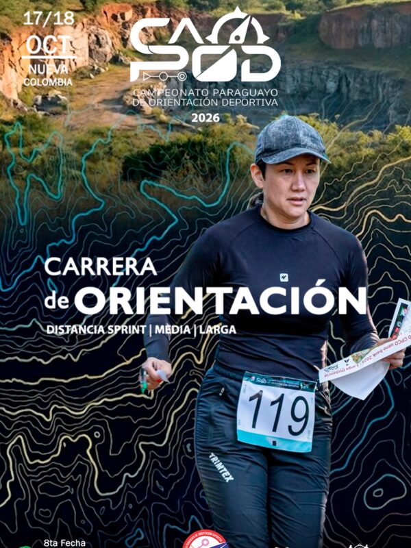 ¡Desafiá tus límites en la 8.ª Fecha del Circuito Paraguayo de Carreras de Orientación! 🏆🧭…